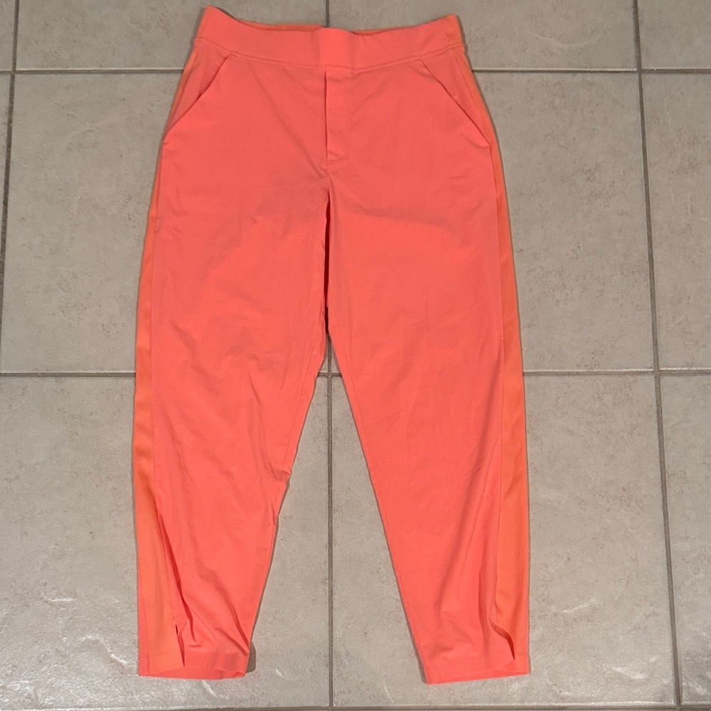 Athleta Bright Coral Brooklyn Pants
